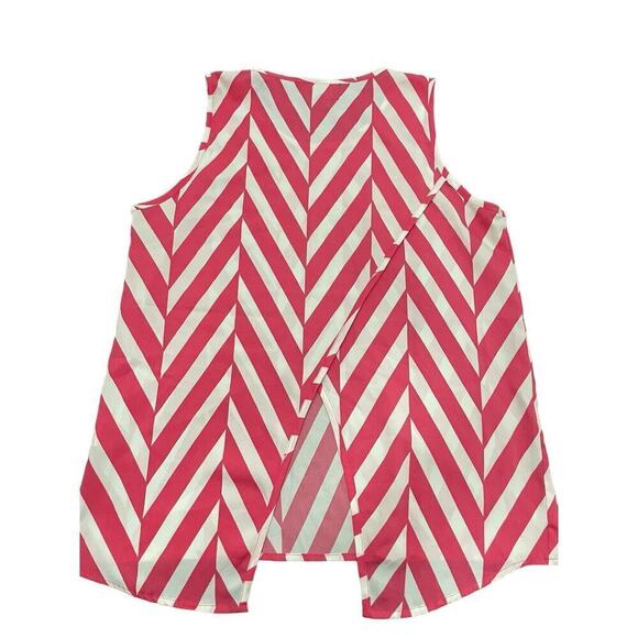 The Royal Standard Pink/White Polyester Top Size M - Picture 3 of 6